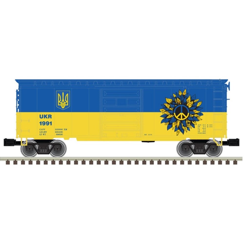 Atlas O scale Ukraine relief rolling stock car